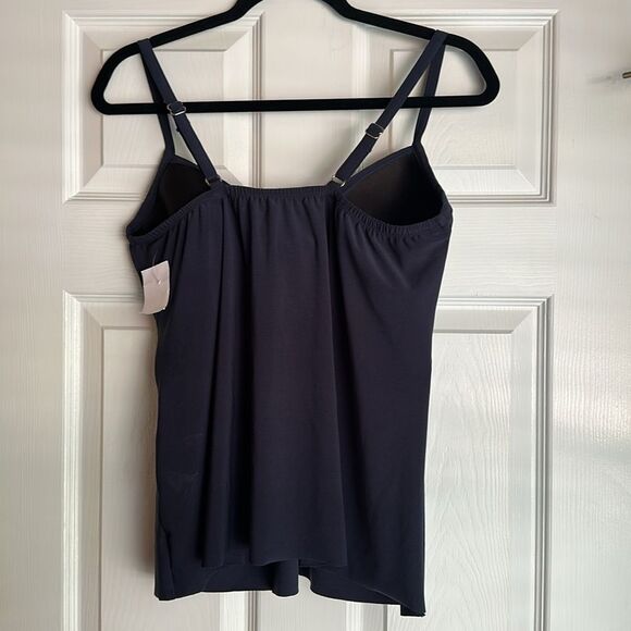 NWT Miraclesuit Rock Solid Allura Tankini Top - Picture 3 of 4